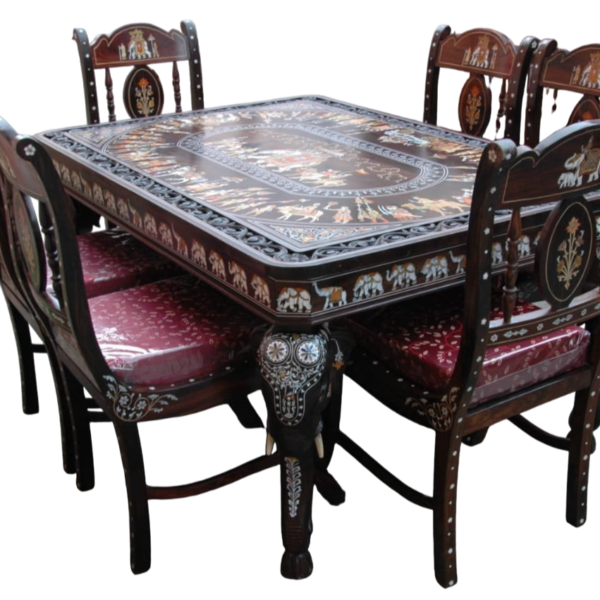 Rosewood Dining Table in capacity of 6 seater