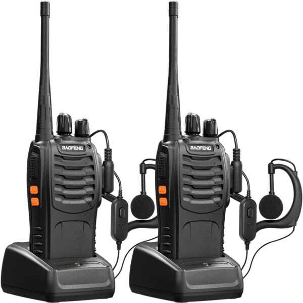 Baofeng BF-888S Walkie Talkie, Long Range VOX Two Way Radio