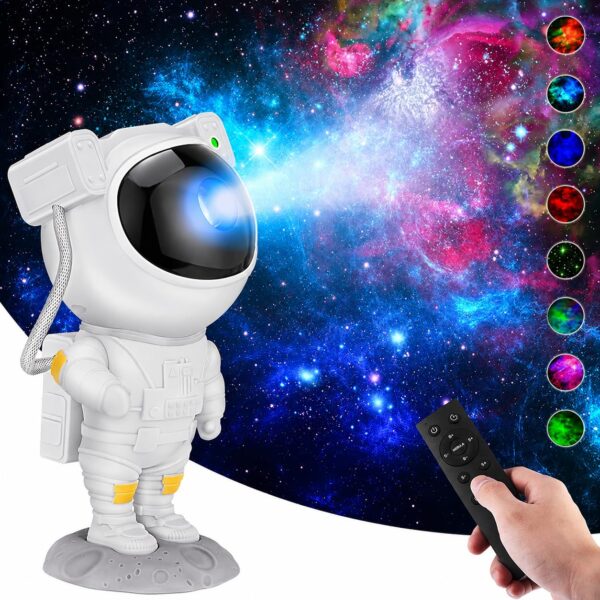 Space Projector Night Light – Nebula Star Projector with Remote Control, Space Lamp for Kid’s Bedroom, Gifts, Gaming Room, Home & Décor and Parties (Corded Electric)